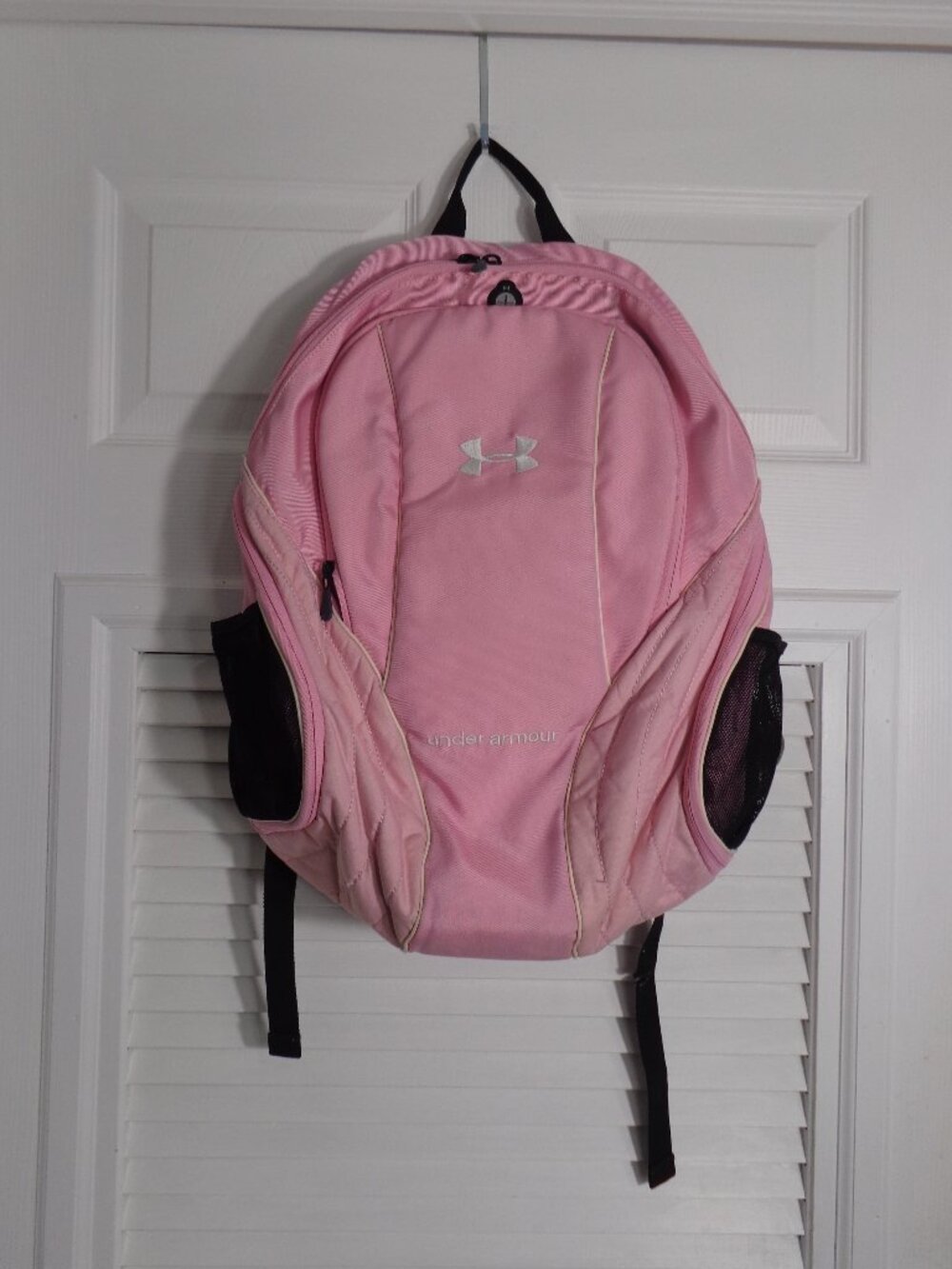 UNDER ARMOUR UA Backpack for Laptop Sports Shoes School Bag Black/Pink‎